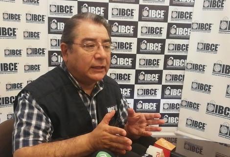 El gerente de IBCE  Gary Rodríguez