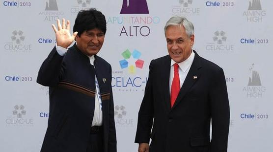 Morales y Piñera