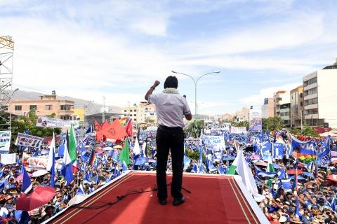 Morales propone la unidad de los sectores 