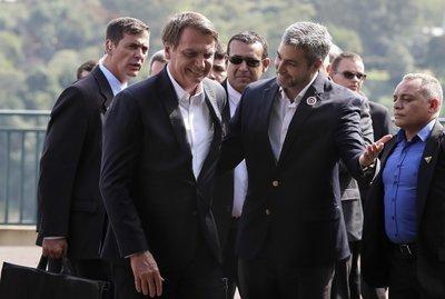Mario Abdo Benítez y Jair Bolsonaro ideologicamente identicos