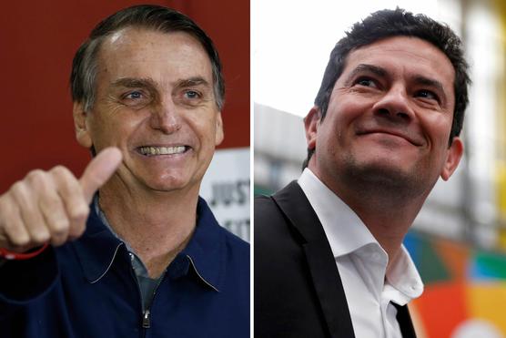 Bolsonaro y Moro complices
