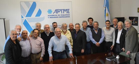 Integrantes de la asamblea de APYME