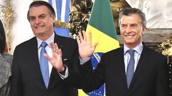Macri junto a Bolsonaro