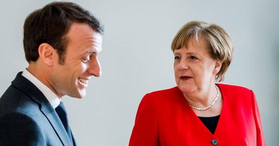 Macron y Merkel cuestionados por el corrupto