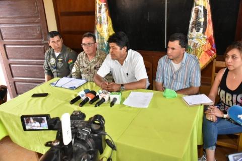 Morales anuncia que los focos de calor en la Chiquitania boliviana se redujeron de 8.000 a 163 