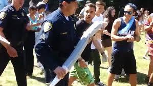 La policía incauta un porro gigante en California 
