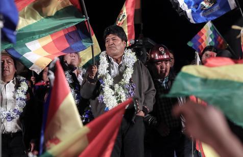 El presidente de Bolivia, Evo Morales (foto: ANSA)