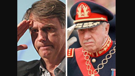Bolsonaro y Pinochet, la misma bosta