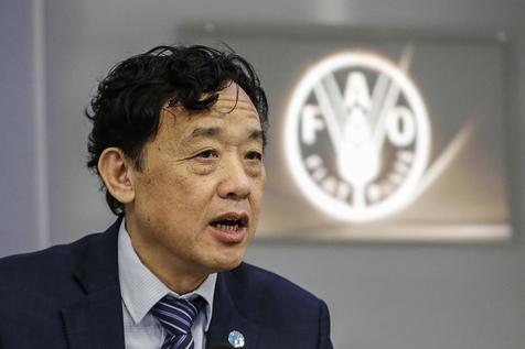 Presidente de la FAO, Qu Dongyu (foto: ANSA)