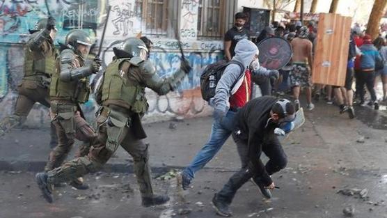 Represión en Chile