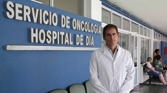 Jorge Arcuri, miembro del servicio de Oncología del hospital Centro de Salud