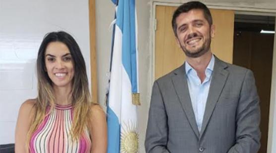 Sebastián Giobellina, mantuvo un encuentro con la secretaria de Turismo de la Nación, Yanina Martínez