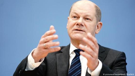 El ministro de Finanzas, Olaf Scholz.