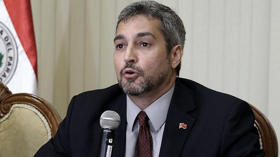 Mario Abdo Benítez, presidente paraguayo