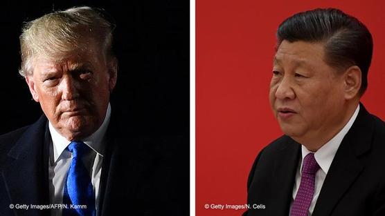 Donald Trump y Xi Ji Ping.