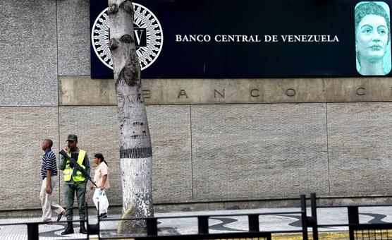 Portada del Banco Central de Venezuela