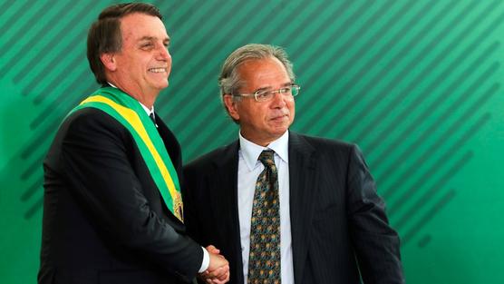 La dupla gobernante en Brasil