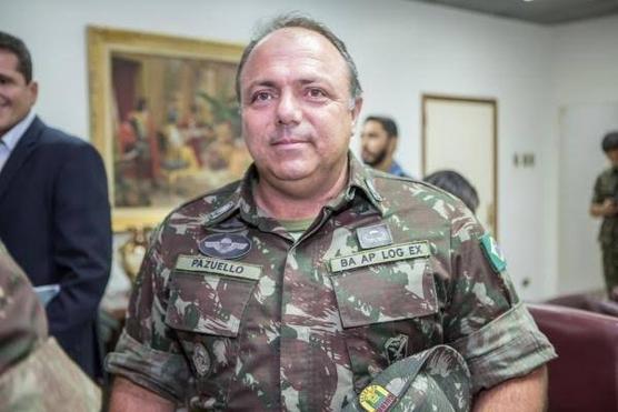 El ministro Eduardo Pazuello