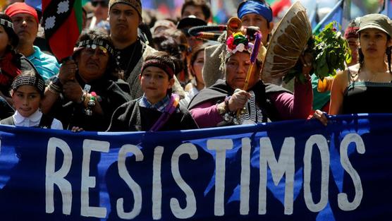 La resistencia mapuche nuevamente a las calles