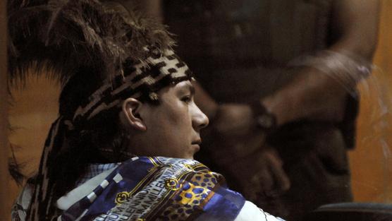 El guía espiritual mapuche Celestino Córdova