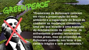 Afiche de Greenpeace Brasil 