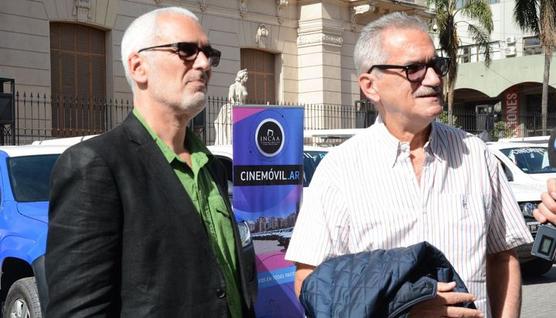 Marcelo Pont y Daniel Desaloms, directores del festival. Foto El Tribuno