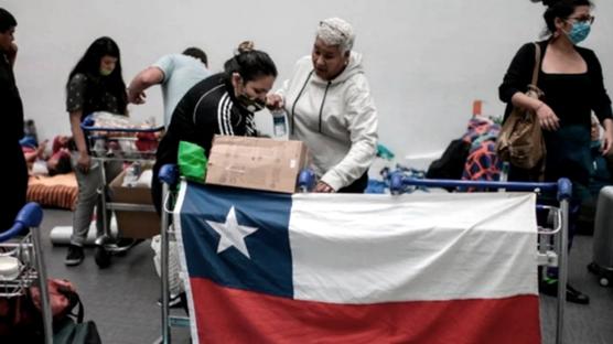 Chile sigue registrando contagios a la baja