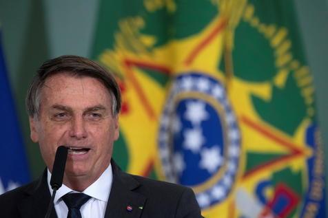 Jair Bolsonaro, presidente de Brasil, anticuarentena (foto: ANSA)