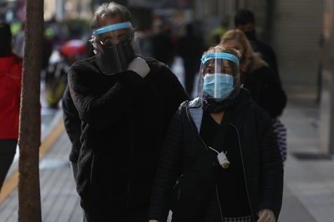 Recaudos y cuidados por la pandemia en Chile (foto: ANSA)