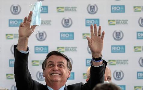 Jair Bolsonaro convencido de su gestión de la pandemia (foto: ANSA)