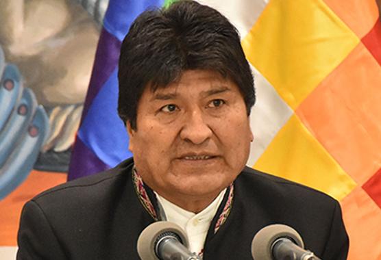 Evo Morales como conducción política del MAS