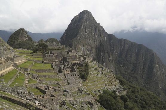 El sitio arqueológico de Machu Picchu está desprovisto de turistas 