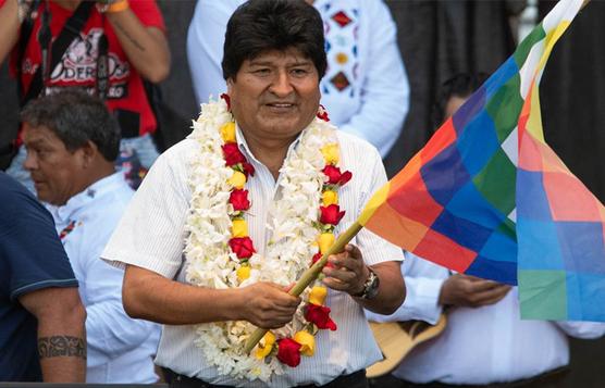 Morales como Jefe de campaña del MAS