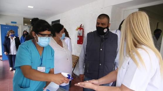 En el nodo de vacunación de Tafí del Valle donde ya se vacunaron 170 personas.