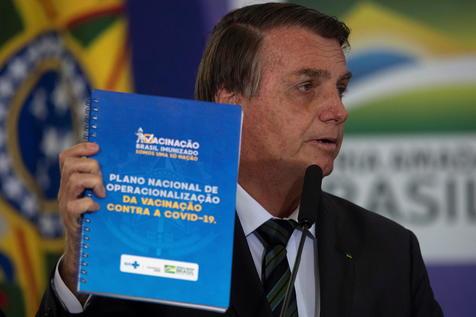 Bolsonaro dice que tiene un plan que no se lleva a cabo