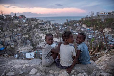 Pobreza y desolación, una imagen de Haití (foto: ANSA)