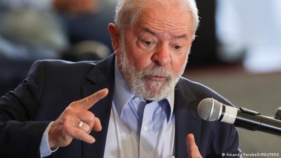 Luiz Inácio Lula da Silva, durante una rueda de prensa el miércoles.