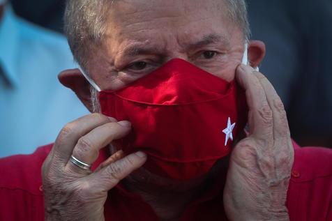 Lula, un "bozal" para diferenciarse de Bolsonaro (foto: ANSA)
