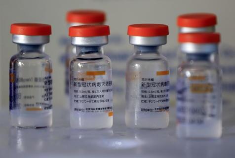 Lote de vacunas Sinovac. (foto: EPA)