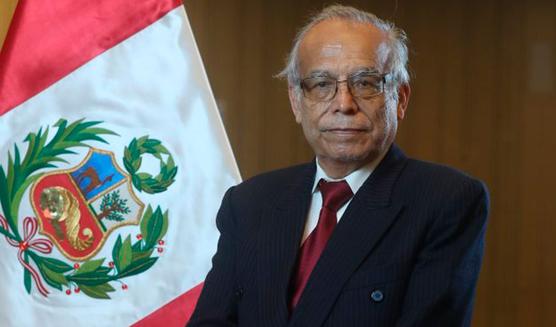 El ministro de Justicia de Perú, Aníbal Torres