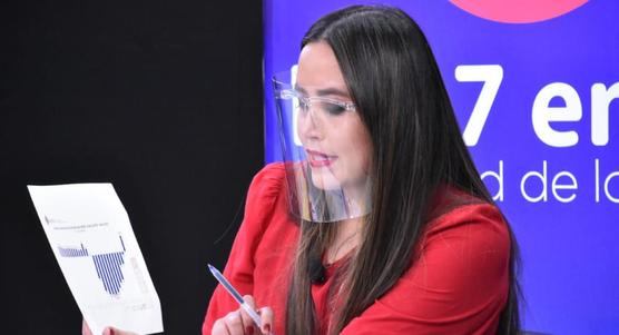 Ministra de Planificación del Desarrollo, Gabriela Mendoza