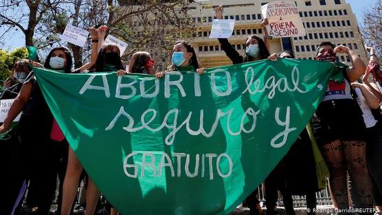 Chilenas movilizadas por el aborto