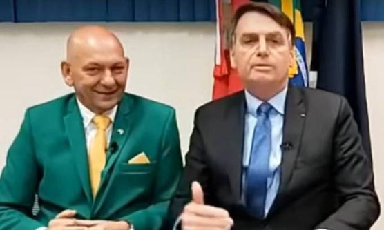  Luciano Hang y Bolsonaro
