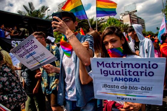 Chile movilizado por matrimonio igualitario