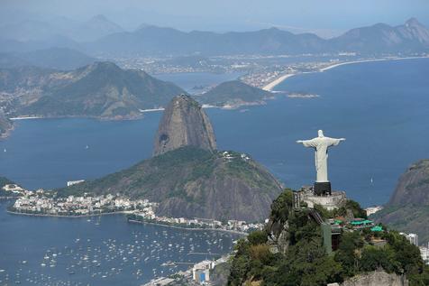 El Cristo Redentor que domina Río de Janeiro (foto: ANSA)