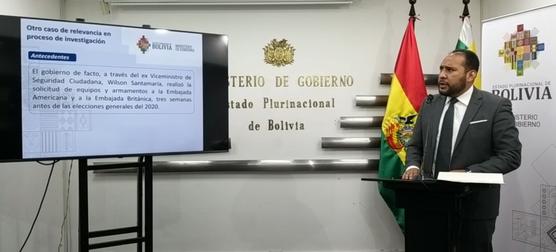 Denuncia del viceministro de Seguridad Ciudadana, Roberto Ríos