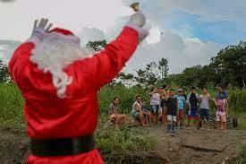 El Papa Noel amazónico