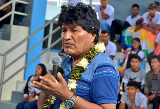 Evo Morales y la corrupción la derecha cruceña