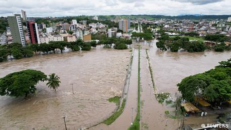 Impactante inundación en Bahia