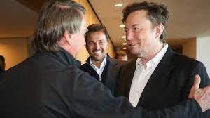 Bolsonaro recibe a Musk